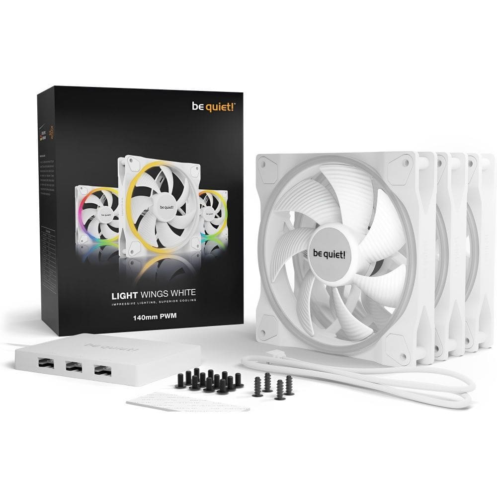 Cooler Be Quiet! Light Wings para Gabinete Argb 140 MM BL10
