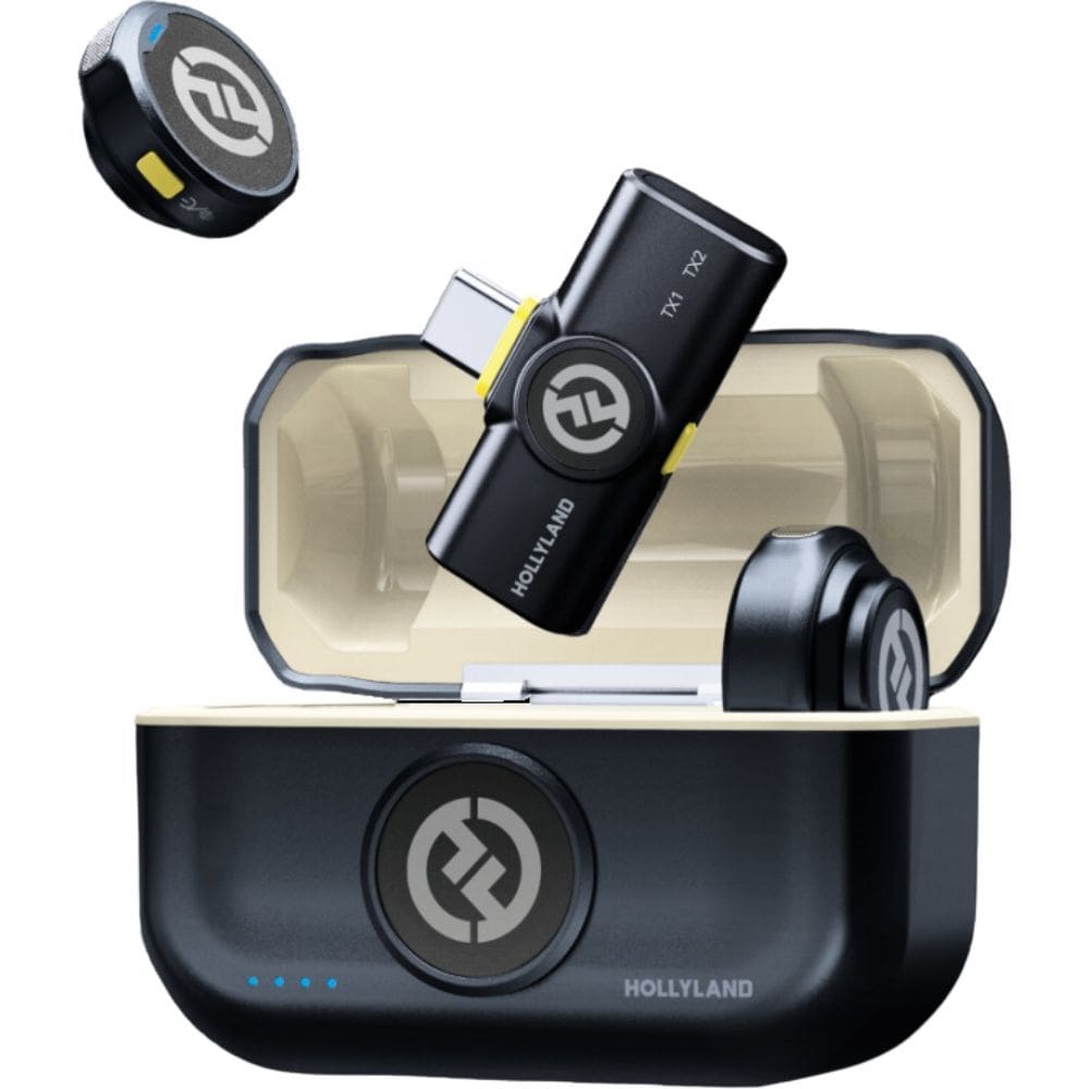 Microfone Sem Fio Hollyland Lark M2 Duo USB-C Shine