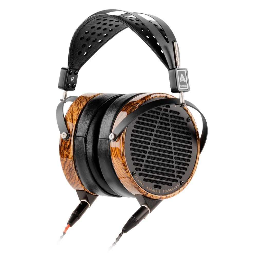 Fone LCD-3 Zebrano Audeze Áudio Planar Magnético Hi-F