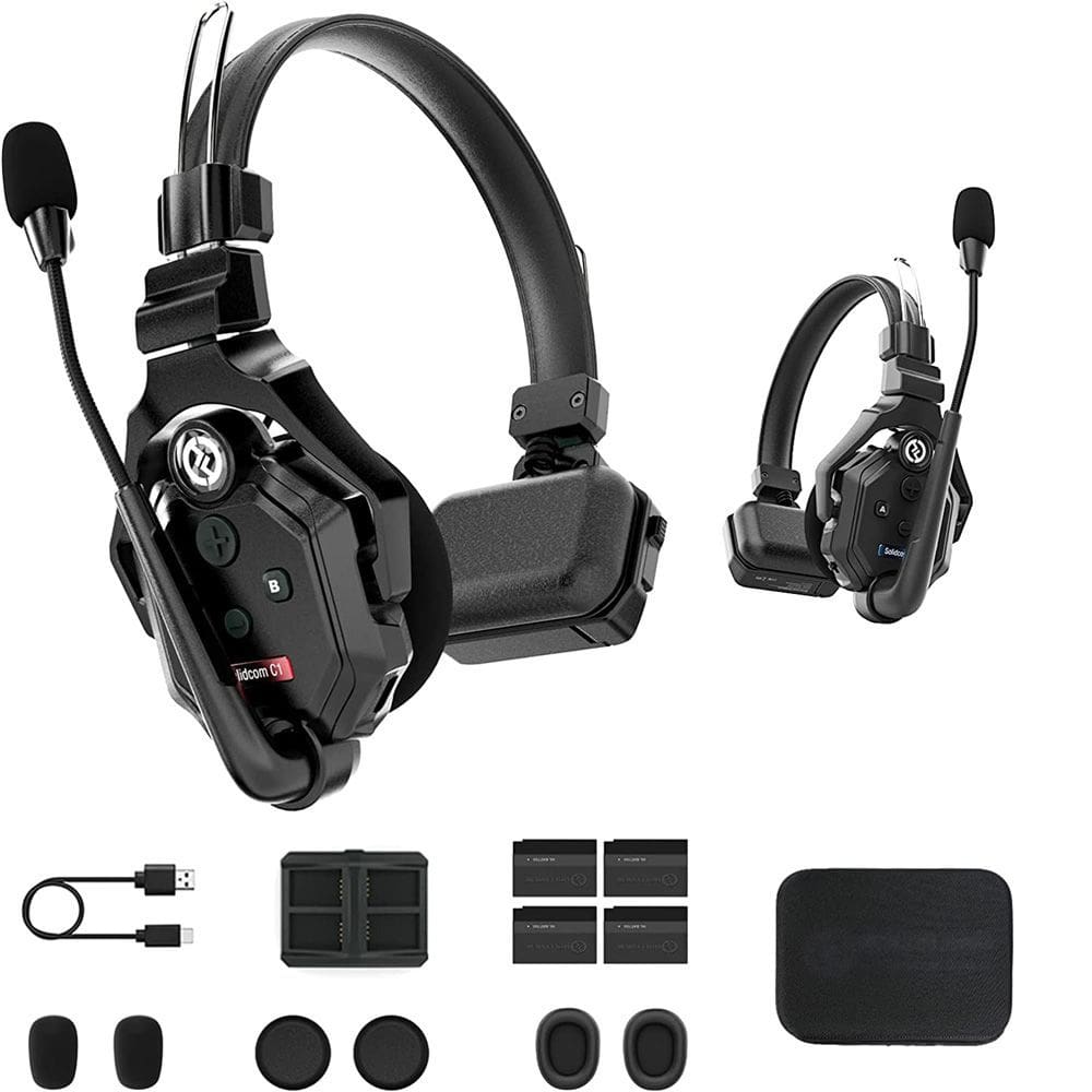 Sistema de Fones de Ouvido Hollyland Solidcom C1 2S 2 Unidad