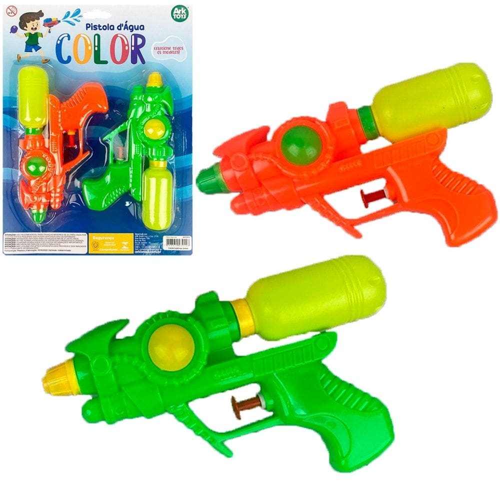Kit 02 Pistolinhas de Lança Agua DUELO MOLHADO Ideal para Dias Quentes! Arminha de àgua Ark Toys - PANAMI