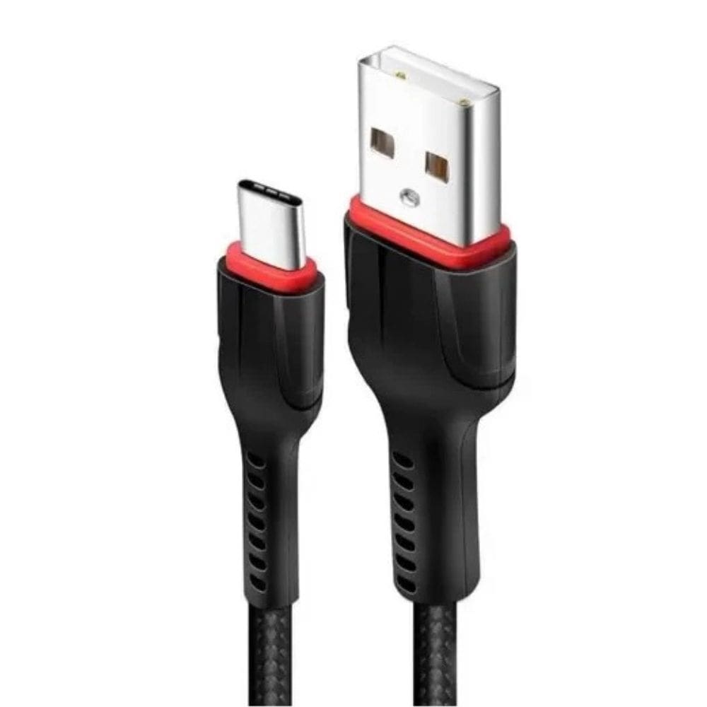 Cabo para Celular Smartphone USB Tipo C  Tam. 02 Metro Turbo 4.8A - Dados Ultra Performance Rápido - PANAMI