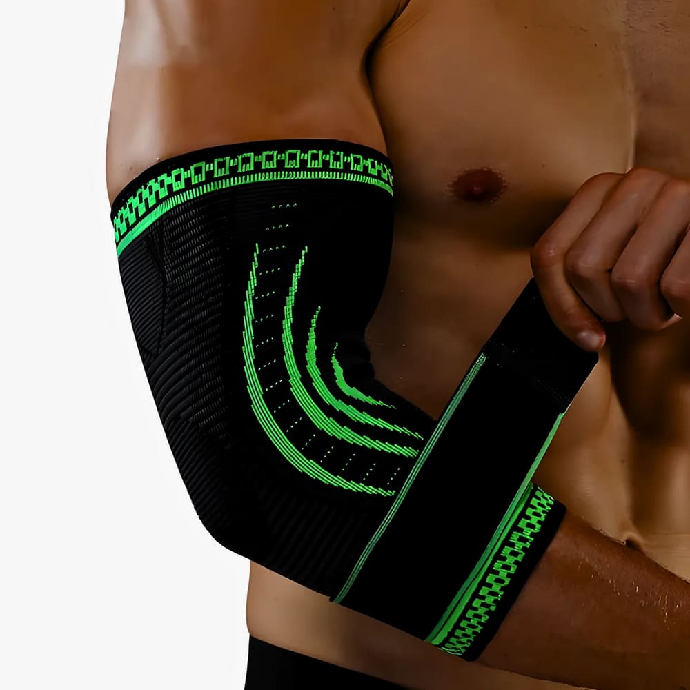 Cotoveleira Ortopédica Compressão Ajustável Alívio Dor