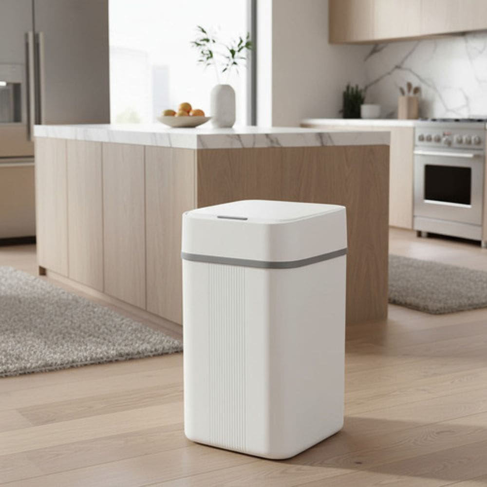 Lixeira Abertura Automática Antiodor Silenciosa 18 Litros