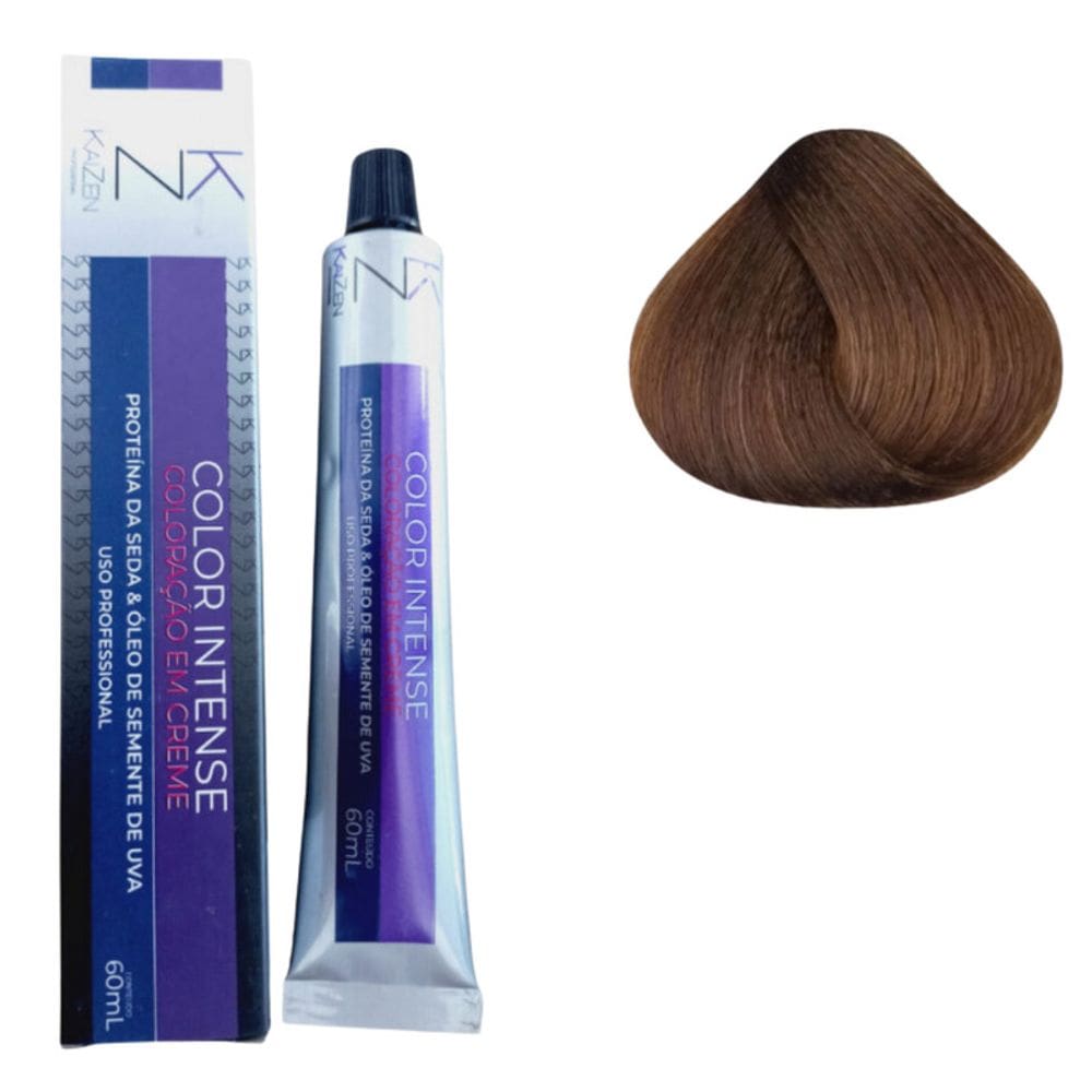 Tinta de Cabelo Chocolate Médio 7.7 Kaizen Coloração 60gr