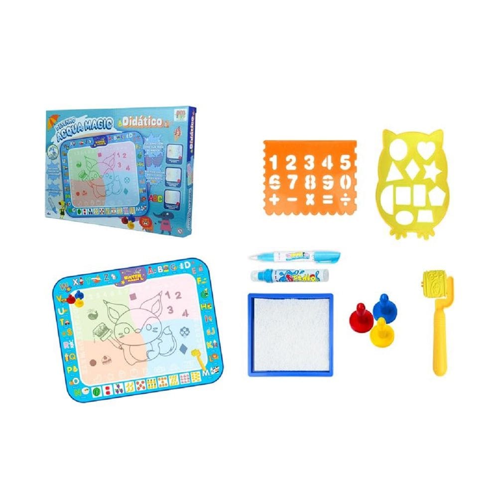 Quadro de Desenho Acqua Magic Didático - DMTOYS