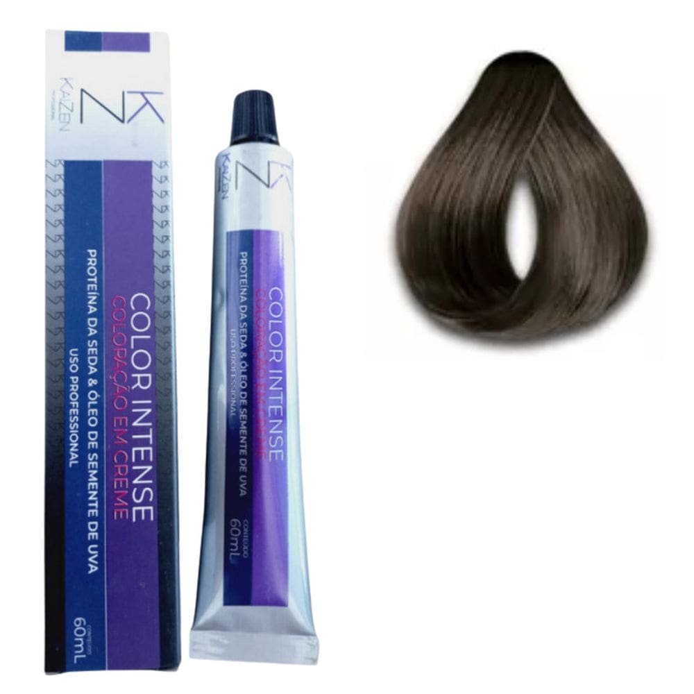 Tinta de cabelo Castanho Claro 5.0 Kaizen Coloração