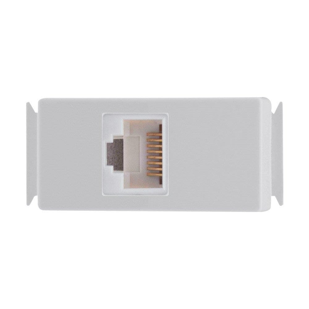 Tomada Modulo Aria Tramontina RJ45 Categoria 6 Branco
