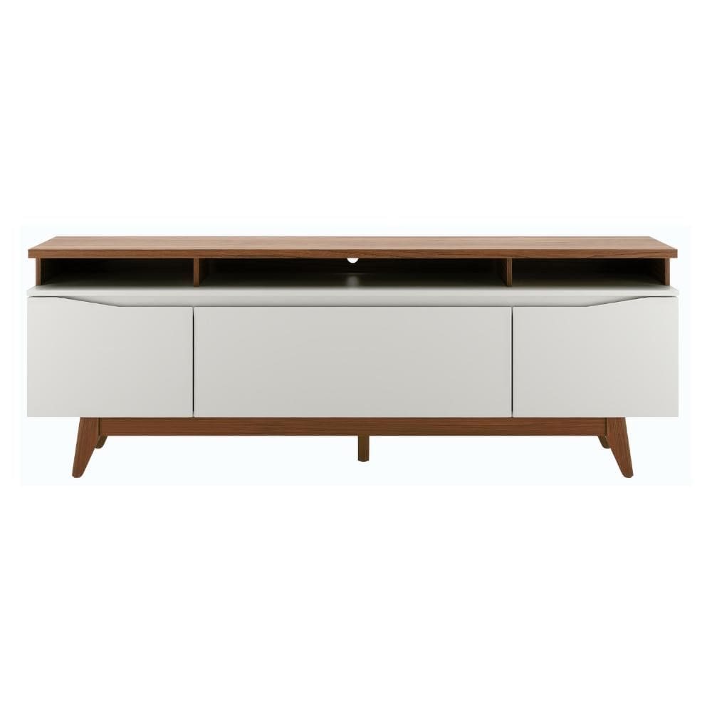 Rack Flynt ST 184 cm Canella com Off White Fosco