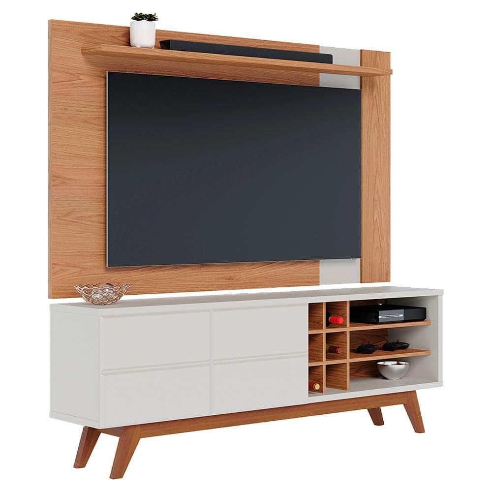 Rack Noronha Painel Leme Tv 70 Pol Extensivel Colibri