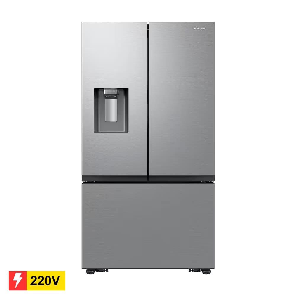 REEMBALADO: Geladeira Smart Samsung Frost Free French Door RF27 576L Inox 220V