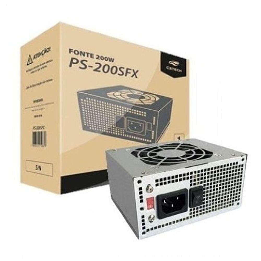 Fonte Slim Sfx 200w Ps-200sfx C3tech (s-cabo)