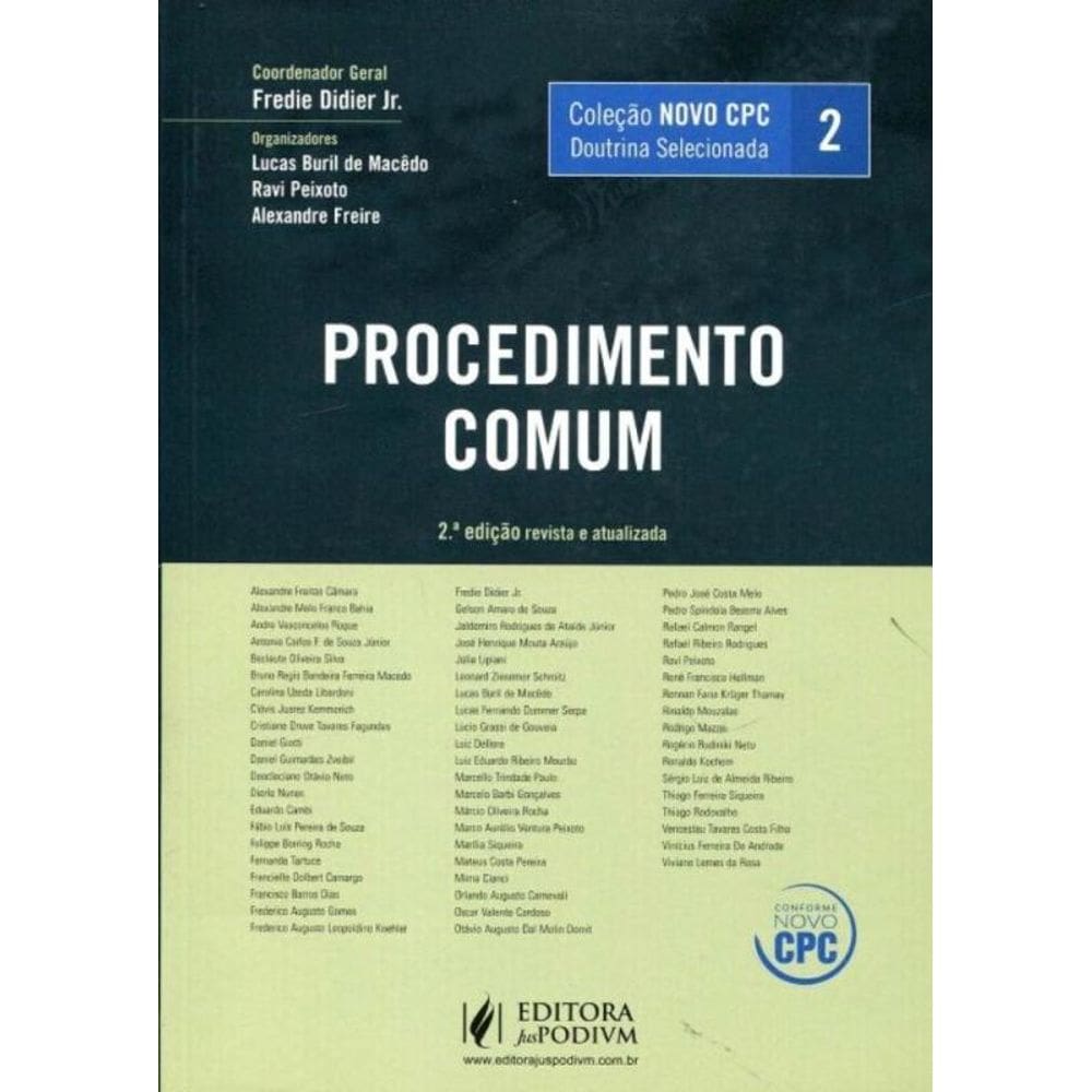 Colecao Novo Cpc - Doutrina Selecionada - V.2 - Pr