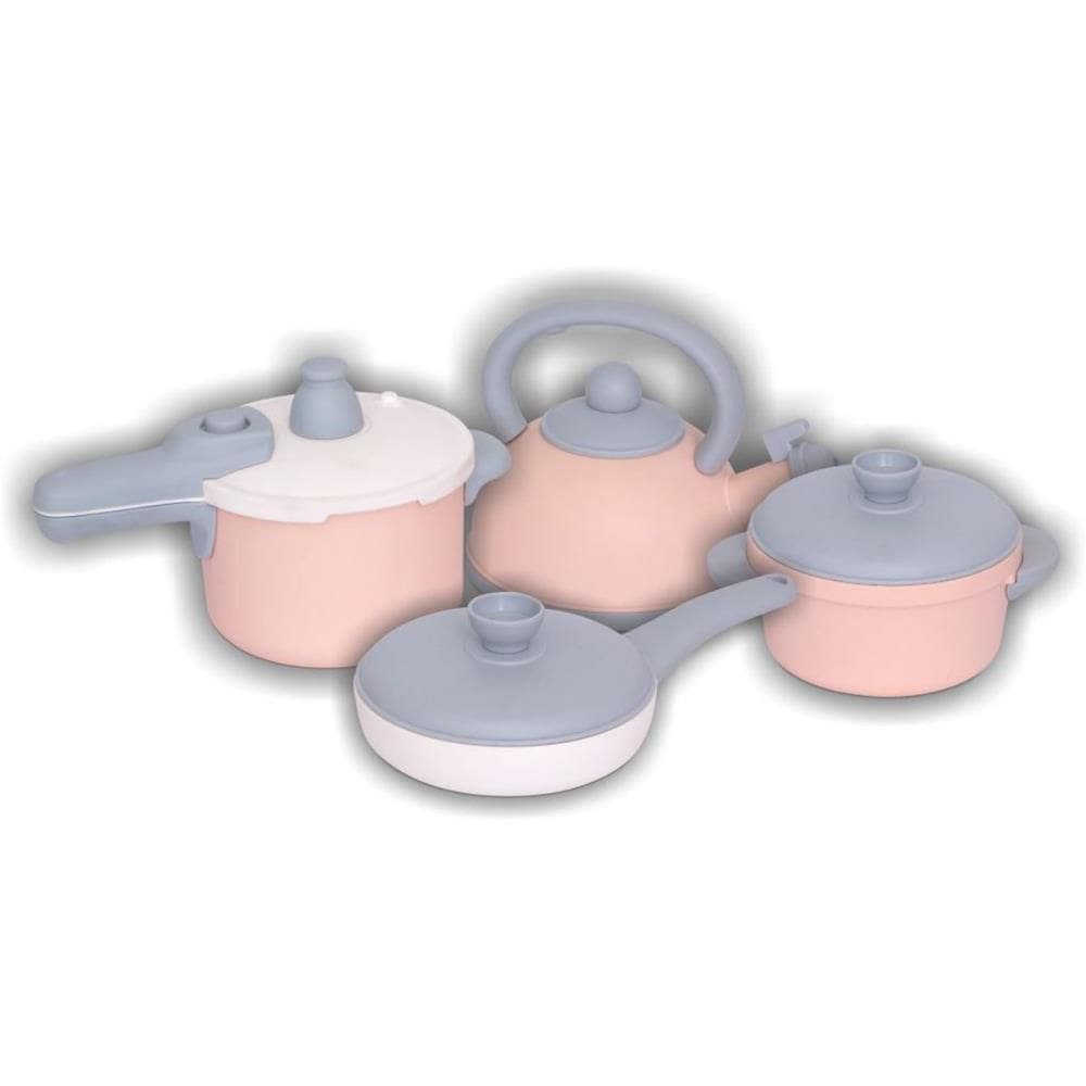 Brincando De Casinha Kit Panelas Baby Gourmet 4 Pçs