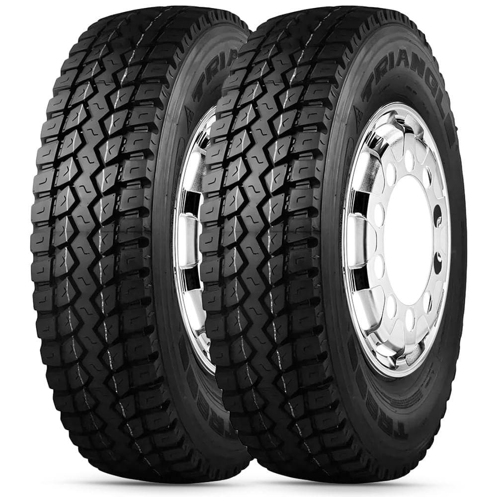 2 Pneu Aro 17.5 215/75R17.5 Triangle TR689A 135/133L 16PR