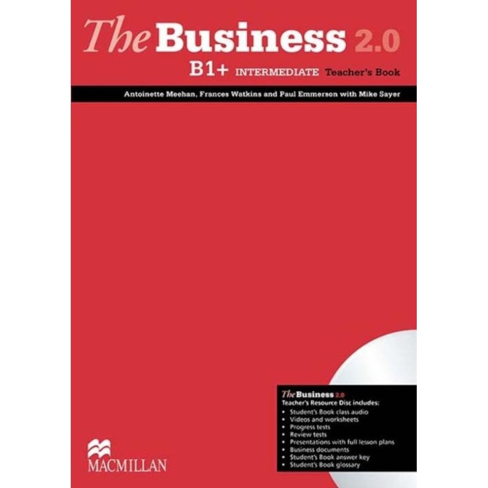 The Business 2.0 Teachers Book With Resource Cd-In