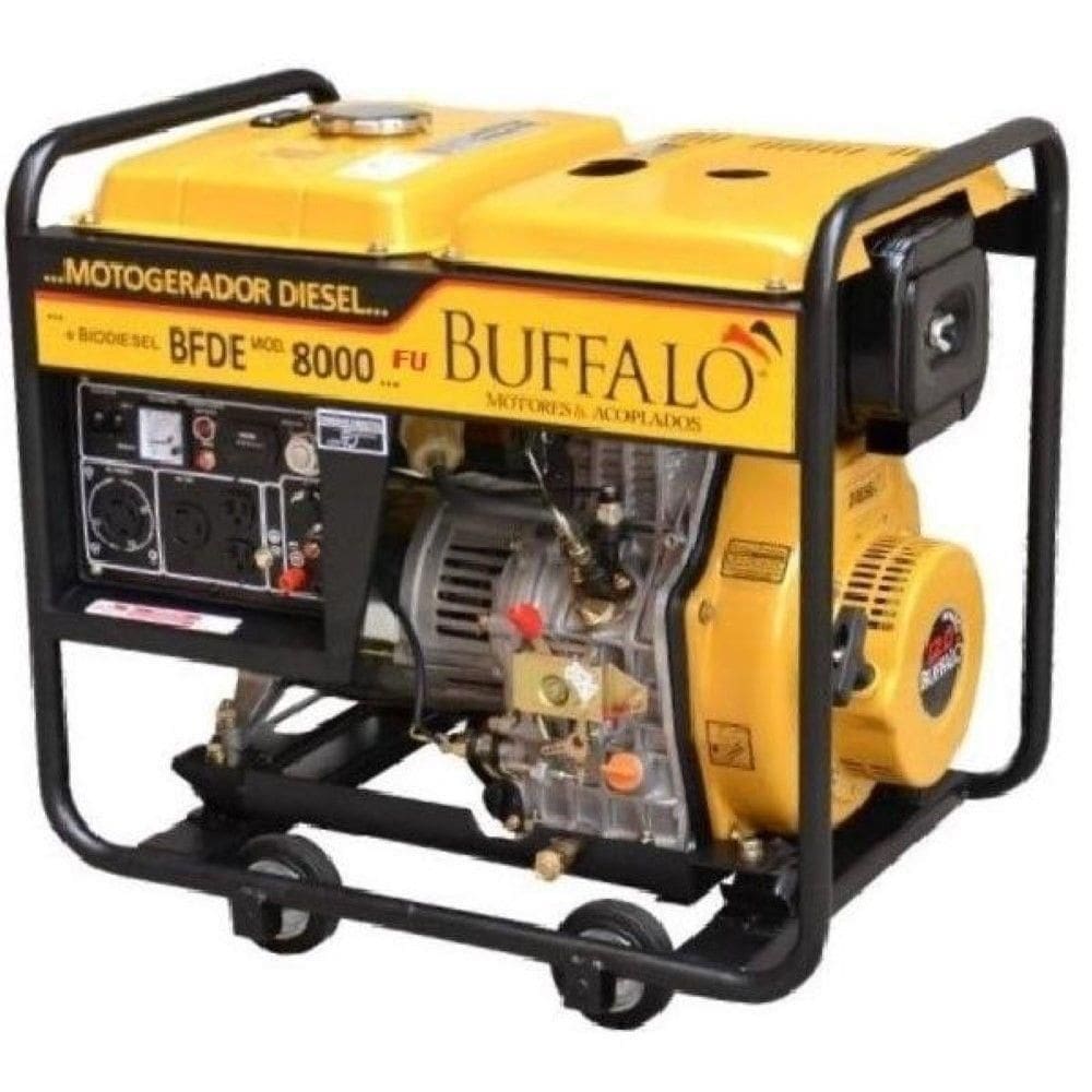 Motogerador Diesel Buffalo 6kva Mono P Elétrica Fumageiro