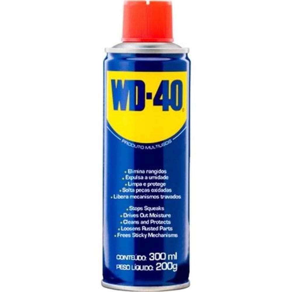 Lubrificante e Desengripante Aerosol 300ml Spray WD40 6 unid