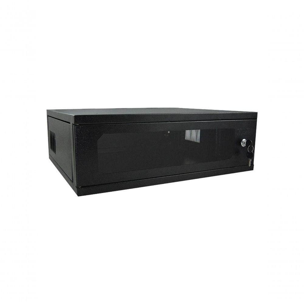 Mini Rack Max Eletron 19 03u X 370mm Preto