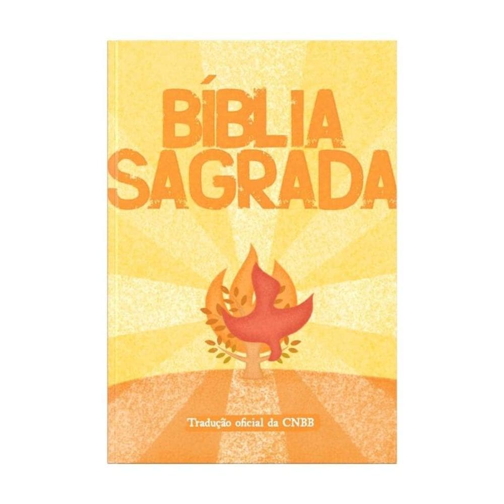 Biblia Sagrada - Capa Laranja - Jovem - 6ª Edicao