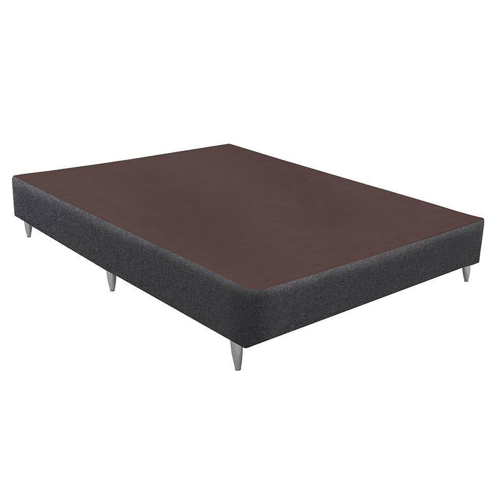 Base Sommier Linho Cinza Casal (138x188x30) - Ortobom