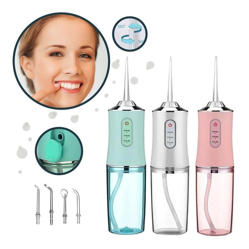 Jato D`Água Irrigador Oral Higiene Limpeza Bucal E Dental