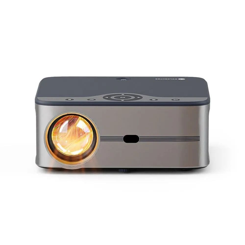 Projetor Smart 7000 Lúmens Full HD Goldentec com Wi-Fi, Bluetooth, Android e HDMI