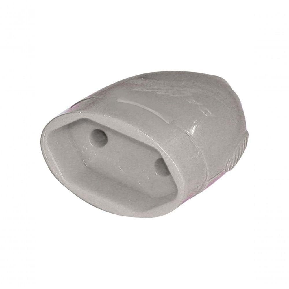 Tomada Desmontavel Daneva Dn1607 2p 20a- 250v Cinza