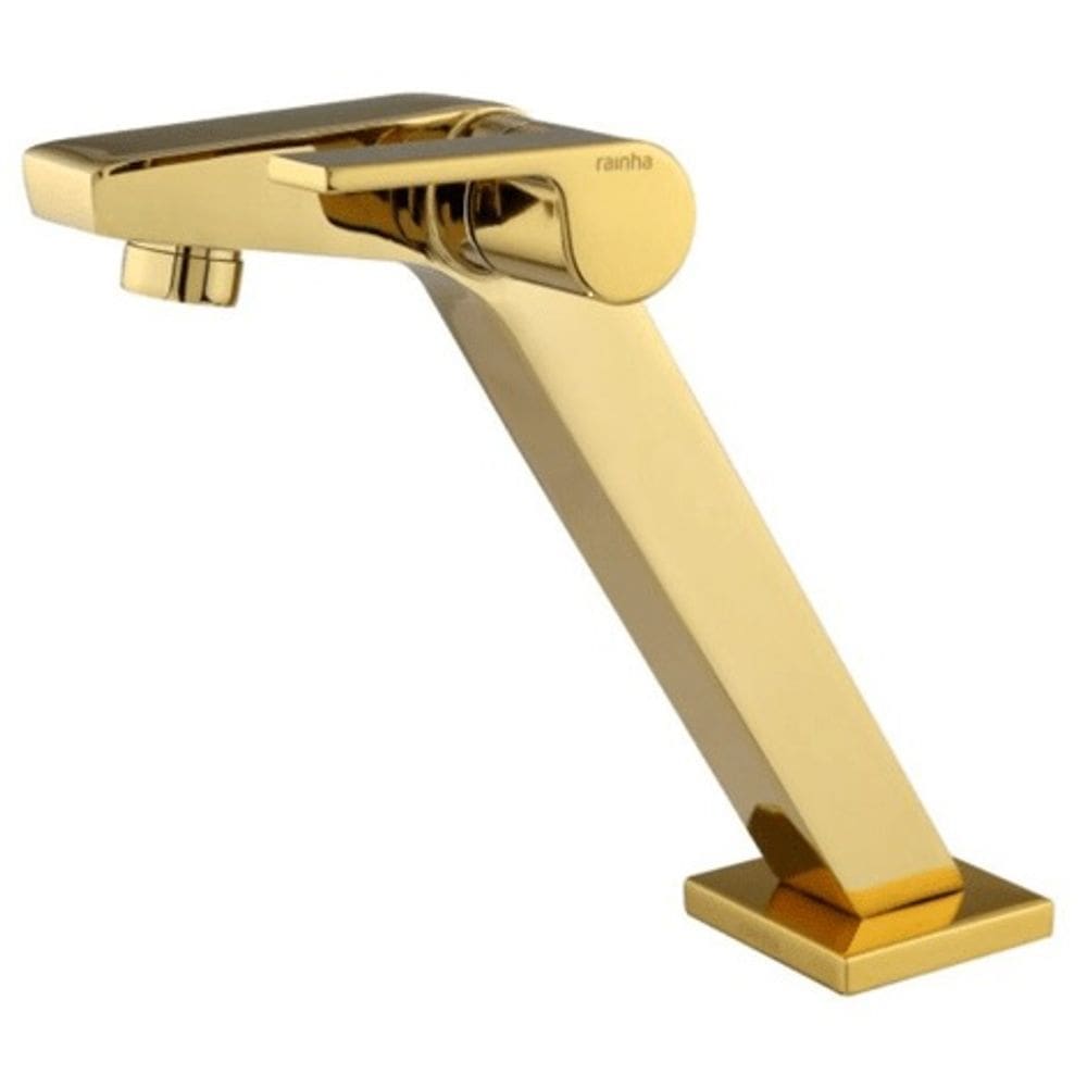 Torneira Lavatorio Rainha Requinte 61017 C71 - Gold Brilhante | 216523 - 1/4 Volta