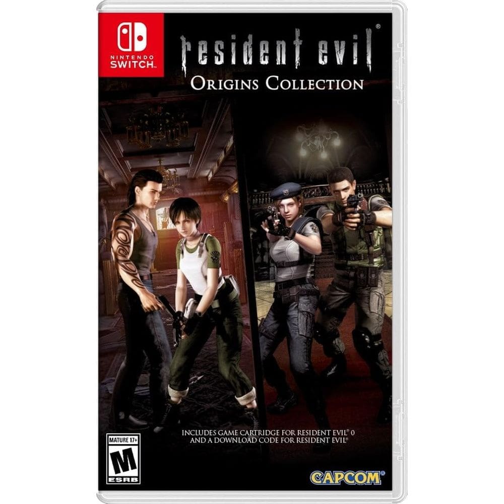 Videogame Capcom Resident Evil Origins Collection Nintendo Switch