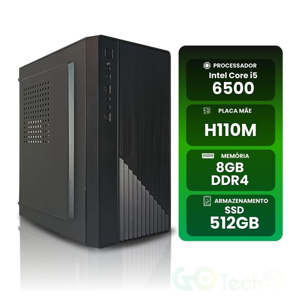 PC Intel i5 6500 (6ª Geração)