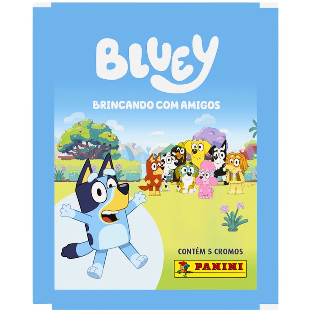 Kit Com 5 Envelopes Para Bluey Brincando com Amigos Panini