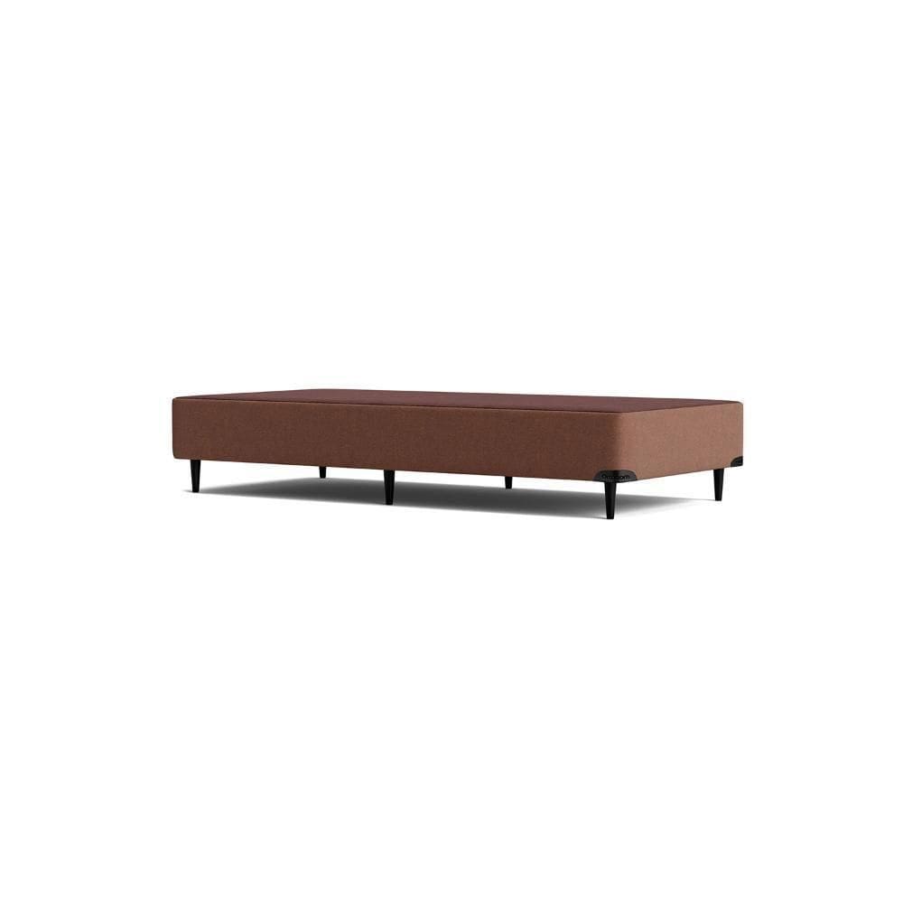 Base Sommier Camurça Bege Solteiro (88x188x23) - Ortobom