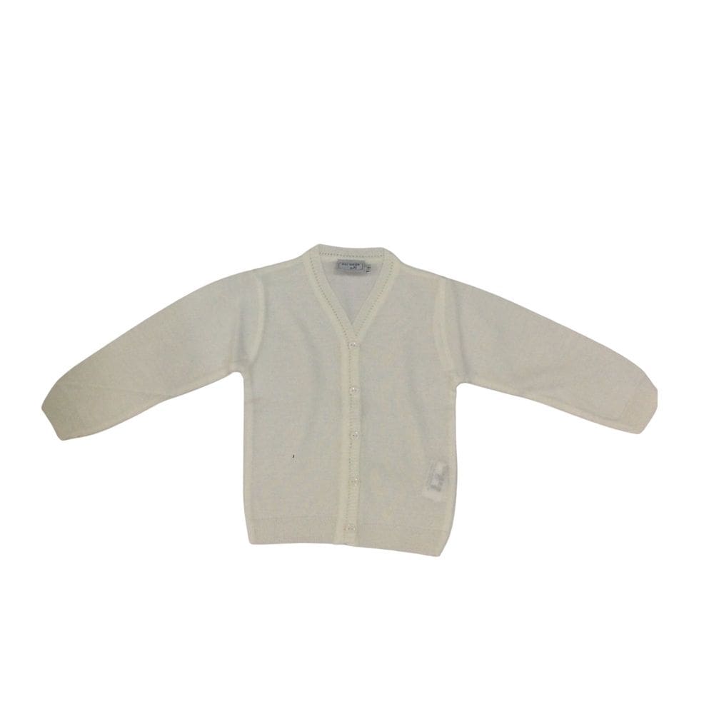 Cardigan infantil fem Noruega  branca