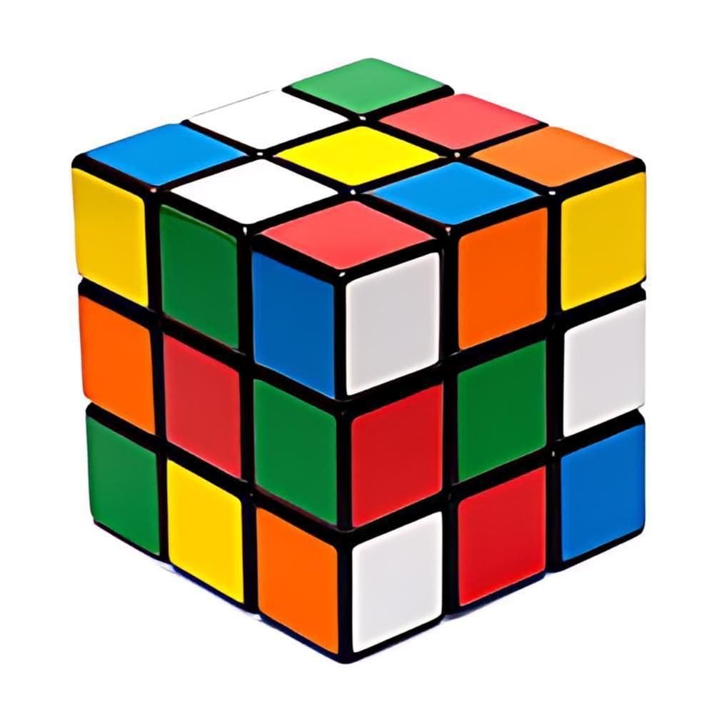 Cubo Mágico 3x3x3 Clássico Cor Da Estrutura Preto