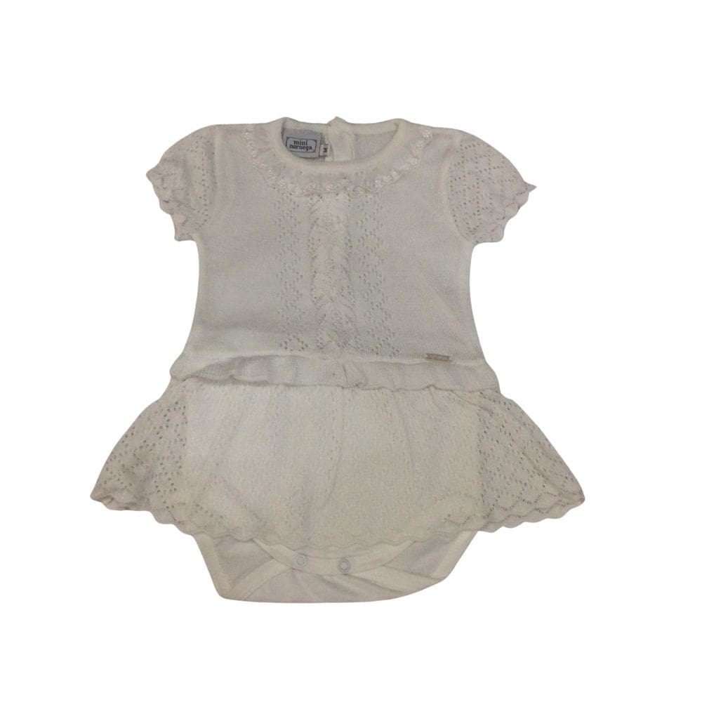Vestido body  Batizado bebê  Noruega  branco