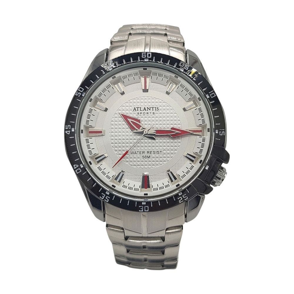 Relógio Atlantis Analógico Estiloso Resistente a água 50m