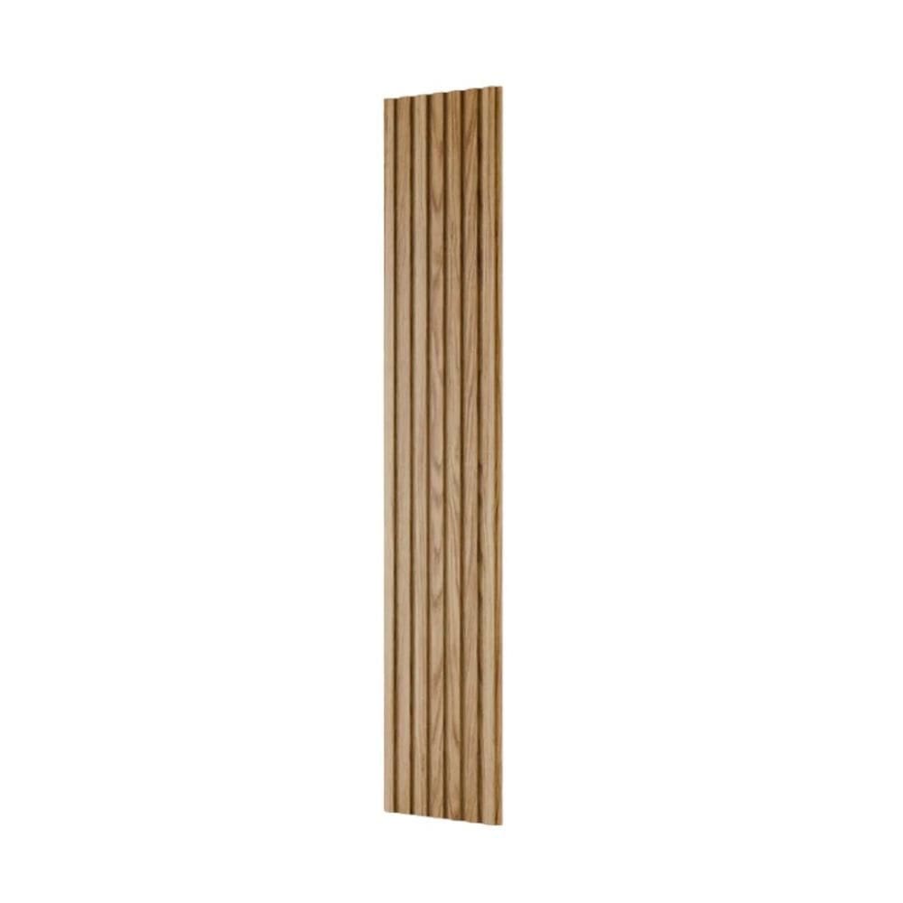 Painel Devin Ripado Madeirado 0.44 x 2.5 para Tv Decoração