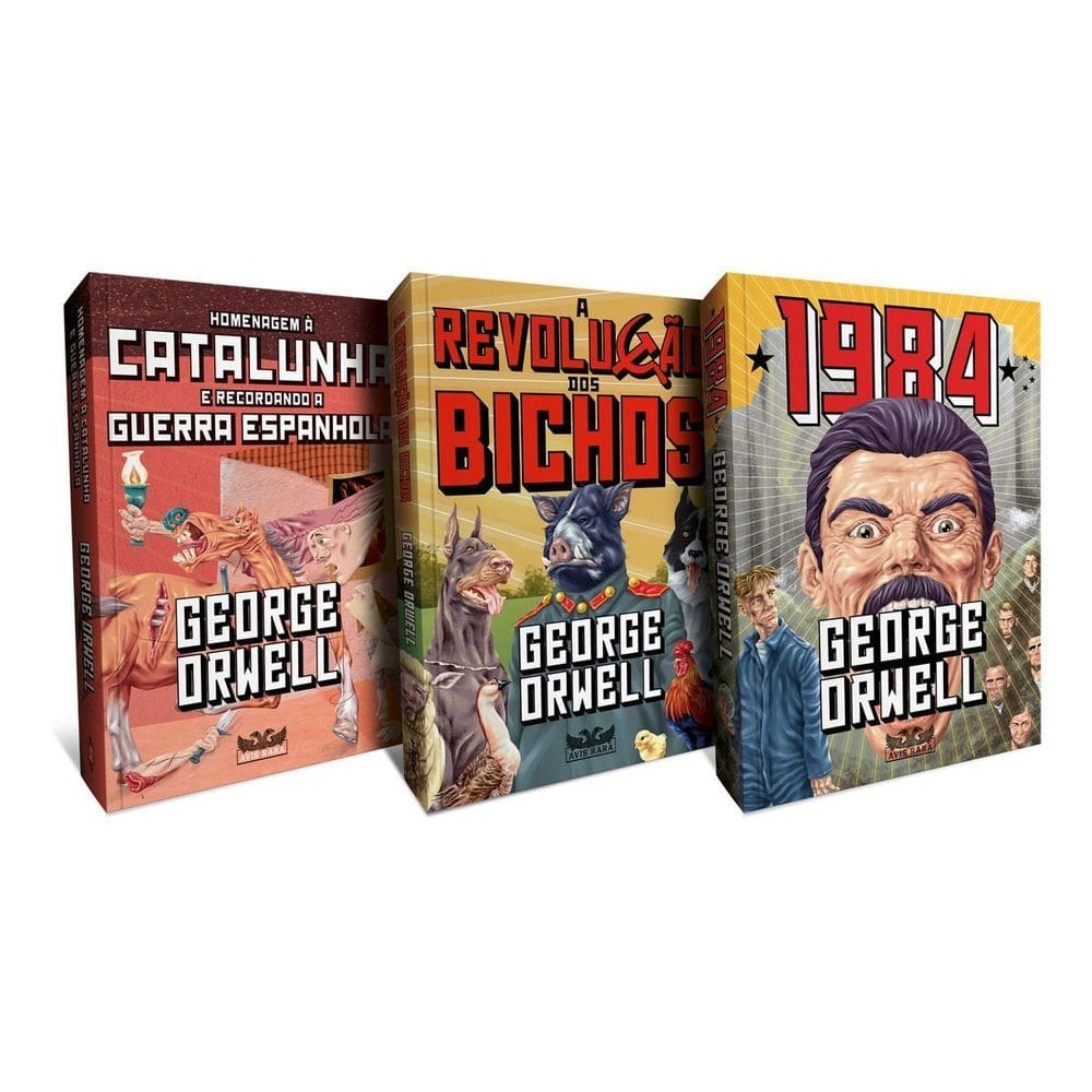 Box - o Melhor De George Orwell - 1984; a Revolução Dos Bichos; Homenagem à Catalunha e Guerra Espan