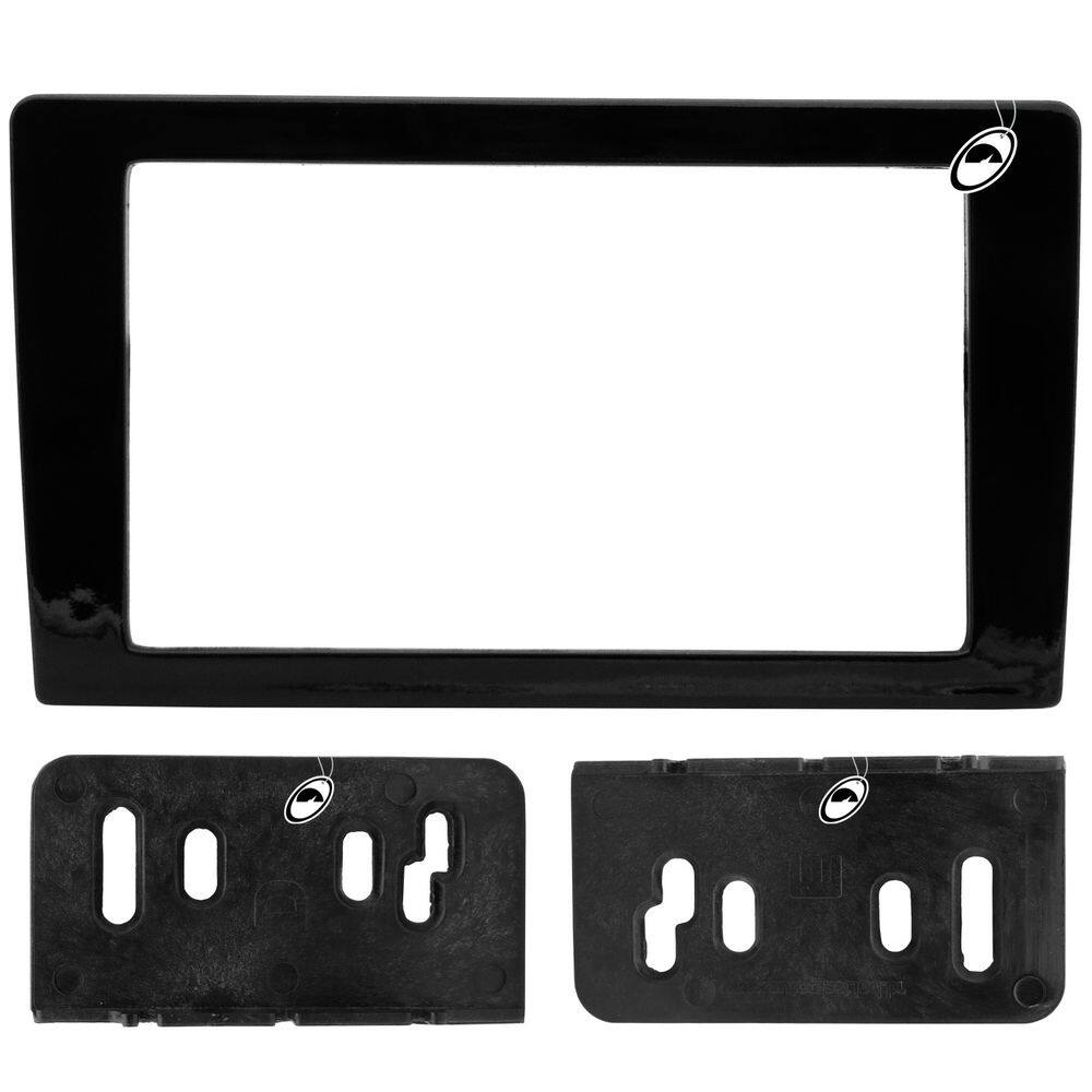 Moldura de Painel Redutora 9” para 7” Universal Black Piano