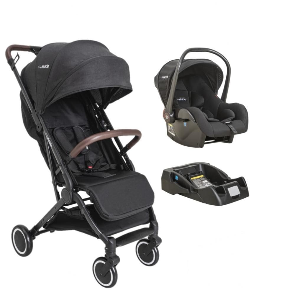 Carrinho de Passeio Sprint II Kiddo c/ Bebê Conforto e Base