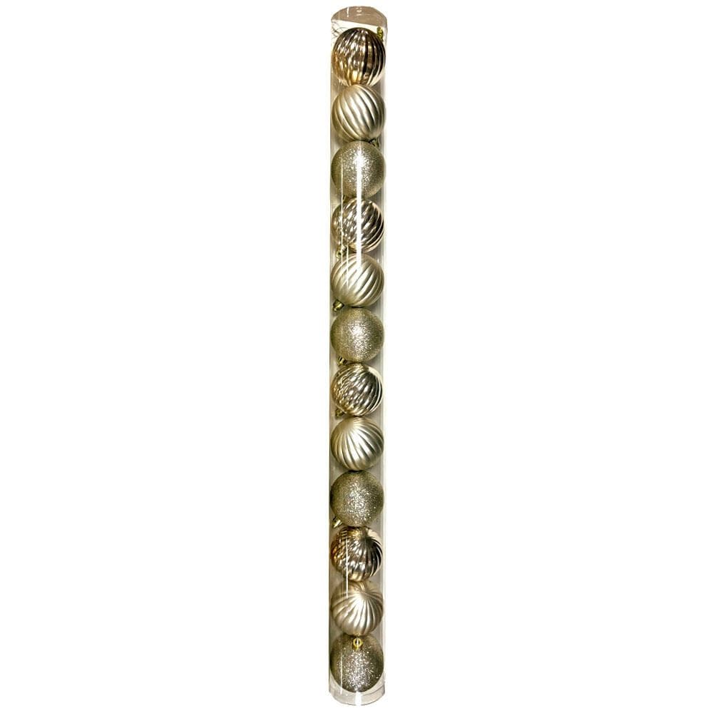 Tubo Bola Natal 12pc CHP CV244416 Cazza
