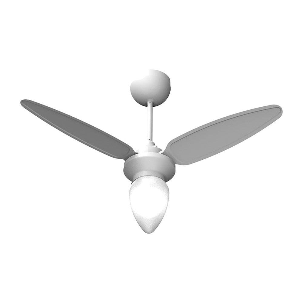 Ventilador de Teto - 3 Pás, 6 Velocidades, com Controle, Bivolt