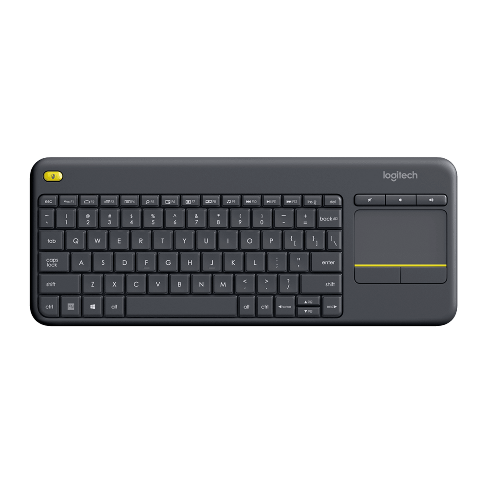 Teclado Logitech K400+ Wireles Touch Usb Espanhol 920-007119