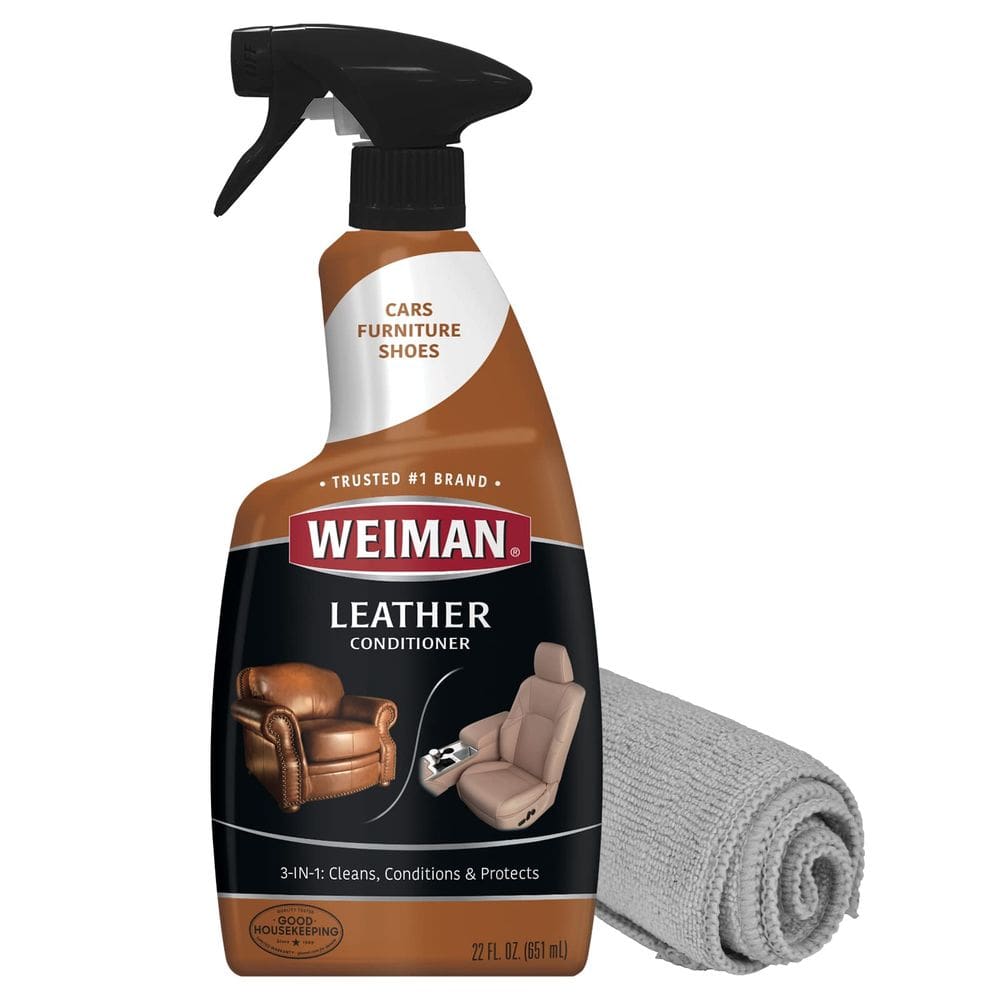 Limpador, polidor e condicionador de couro Weiman 650mL
