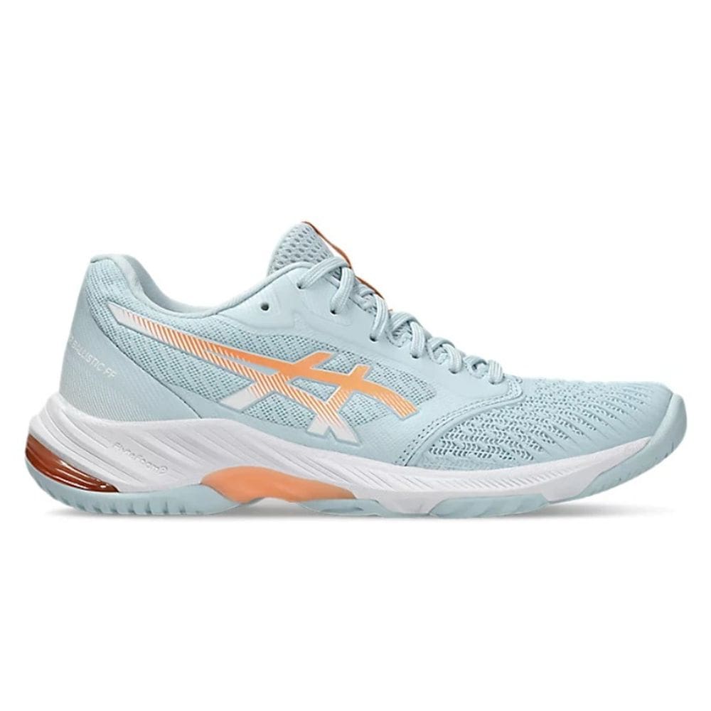 Tênis Asics Netburner Ballistic Ff 3 Feminino Cinza Claro