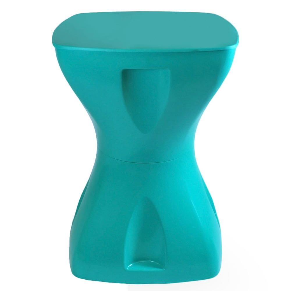 Mesa Verde Água Multiuso Design Moderno Mesa Lateral Apoio Decorativo Para Piscina Jardim Varanda Sala