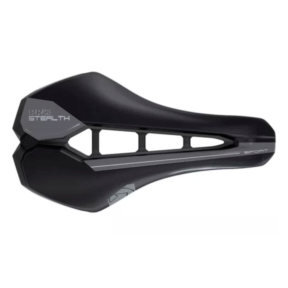 Selim Stealth Sport Pro Ergonômico 255x142mm para Bicicleta Speed Triathlon Shimano