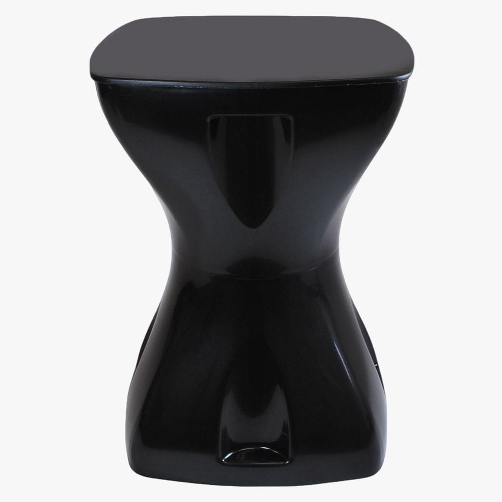 Mesa Preta Multiuso Design Moderno Mesa Lateral Apoio Decorativo Para Piscina Jardim Varanda Sala