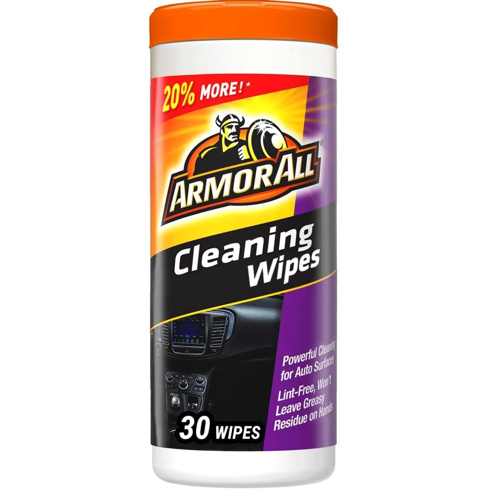 Toalhetes de limpeza de carros Armor All Interior for Dirt and Dust 30